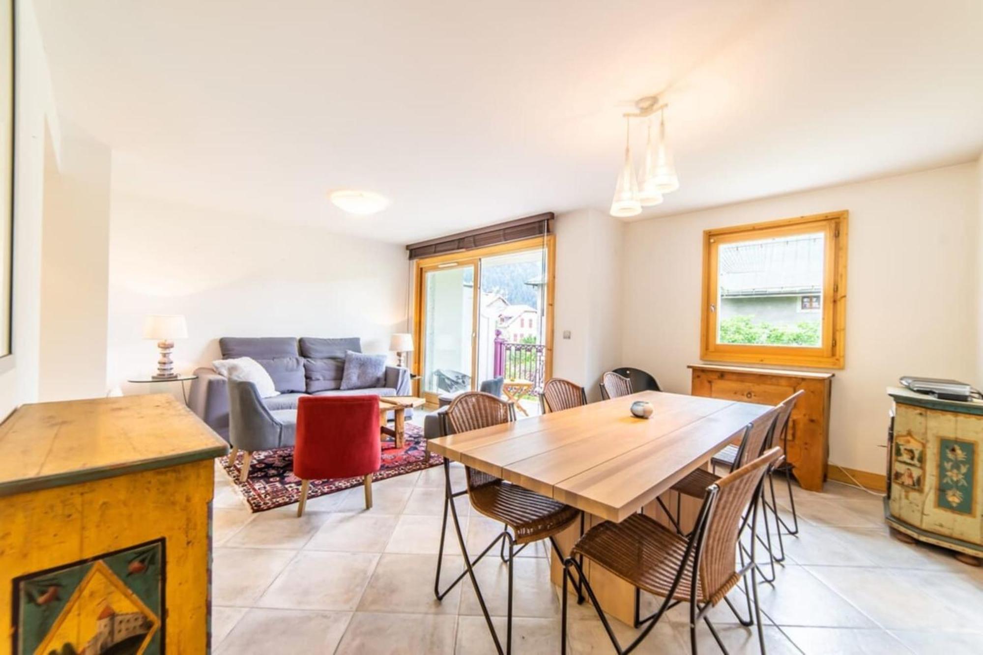 3-Bedroom Flat In The City Centre Chamonix Luaran gambar